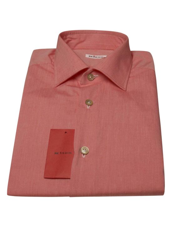 Kiton KITON Pink Cotton Shirt Pink 000