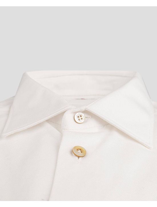 Kiton KITON White Cotton Shirt White 001