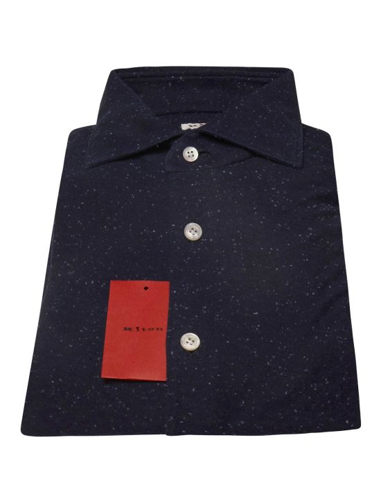 Kiton KITON Blue Cotton Shirt Blue 000