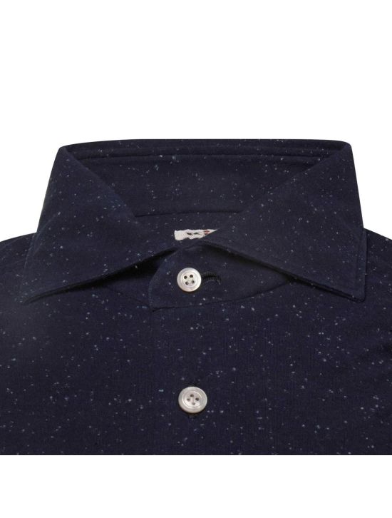 Kiton KITON Blue Cotton Shirt Blue 001