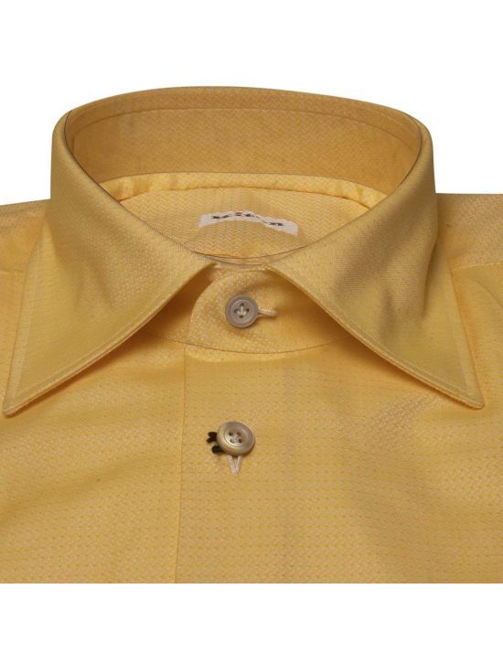 Kiton KITON Yellow Cotton Shirt Yellow 001