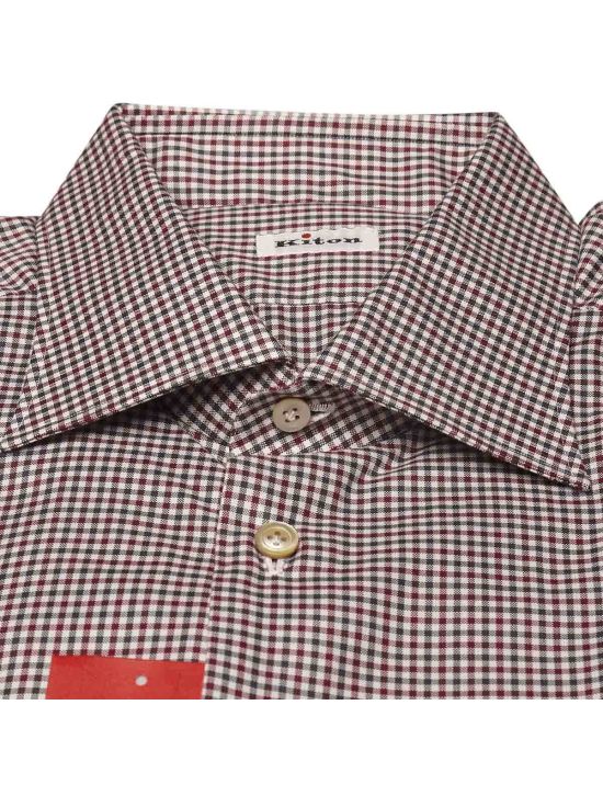 Kiton Kiton Multicolor Cotton Shirt Multicolor 001