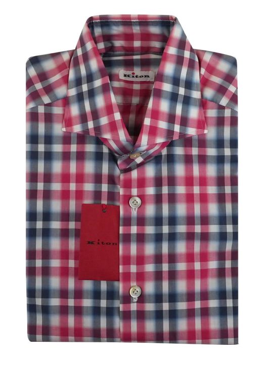 Kiton Kiton Multicolor Cotton Shirt Multicolor 000