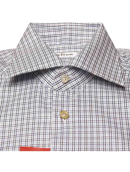 Kiton KITON Multicolor Cotton Shirt Multicolor 001