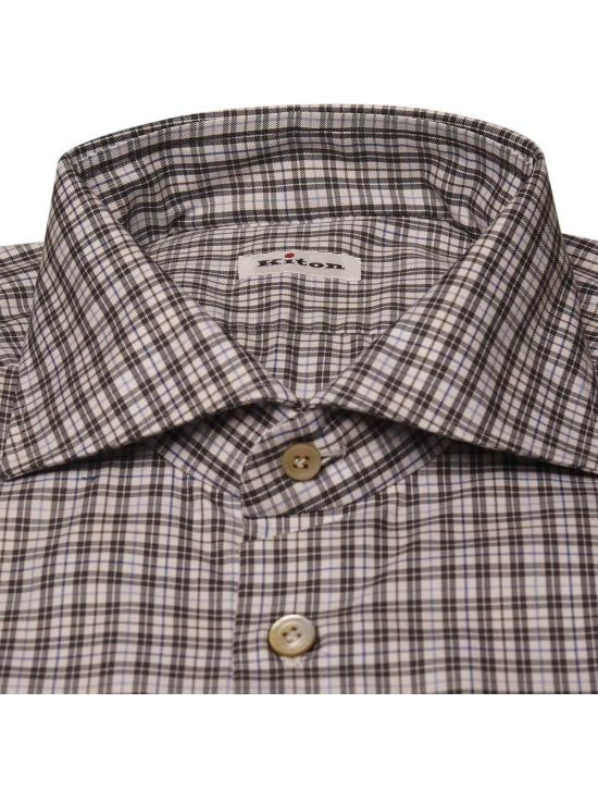 Kiton KITON Multicolor Cotton Shirt Multicolor 001