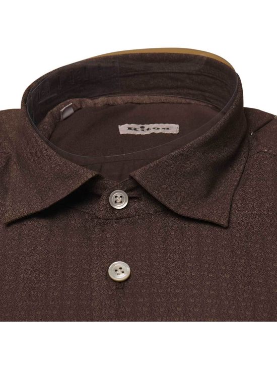 Kiton KITON Brown Cotton Shirt Brown 001