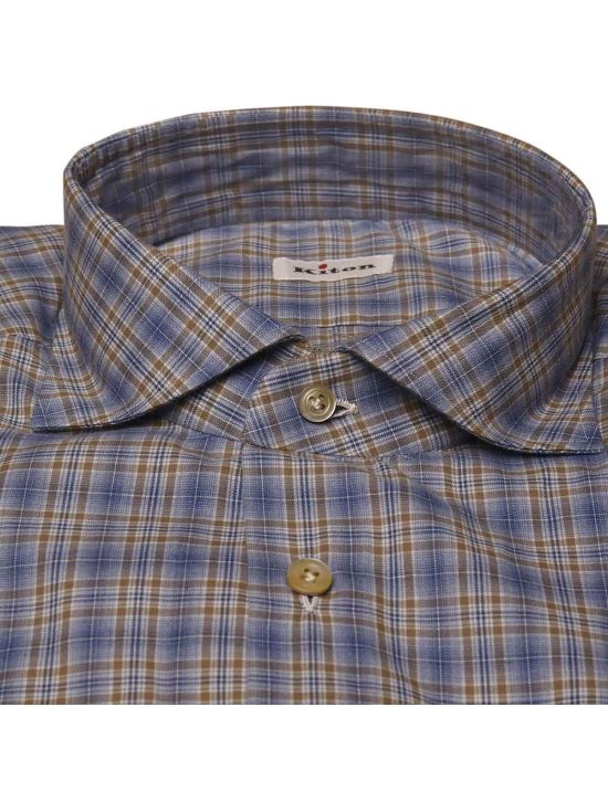 Kiton KITON Multicolor Cotton Shirt Multicolor 001