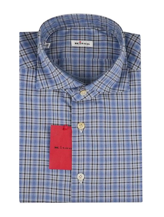 Kiton Kiton Multicolor Cotton Shirt Multicolor 000