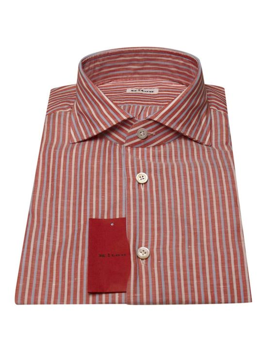 Kiton KITON Multicolor Cotton Linen Shirt Multicolor 000