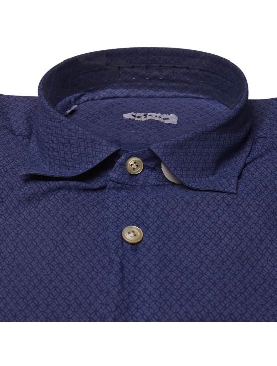 Kiton KITON Blue Cotton Shirt Blue 001