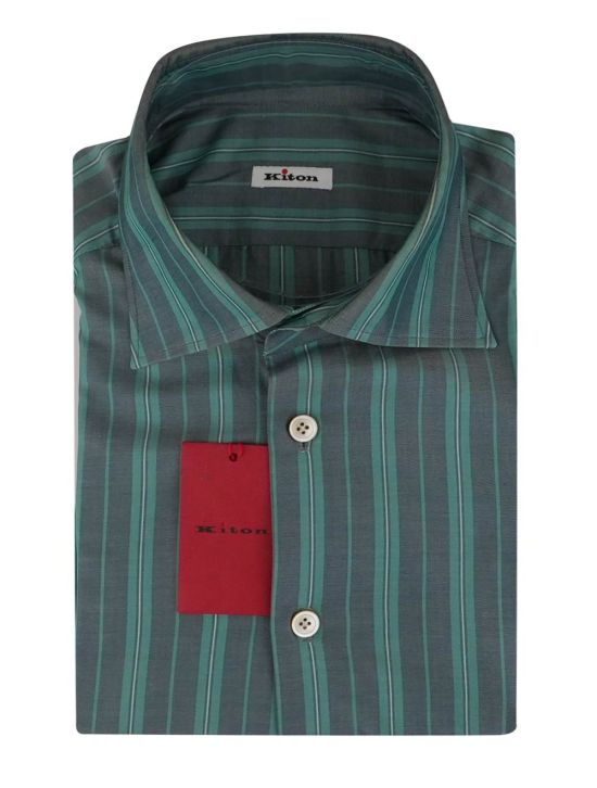 Kiton Kiton Multicolor Cotton Shirt Multicolor 000