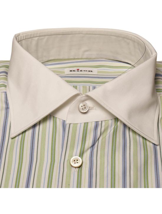 Kiton KITON Multicolor Cotton Shirt Multicolor 001