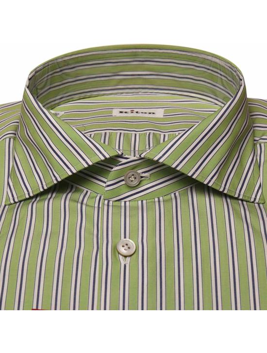 Kiton Kiton Multicolor Cotton Shirt Multicolor 001