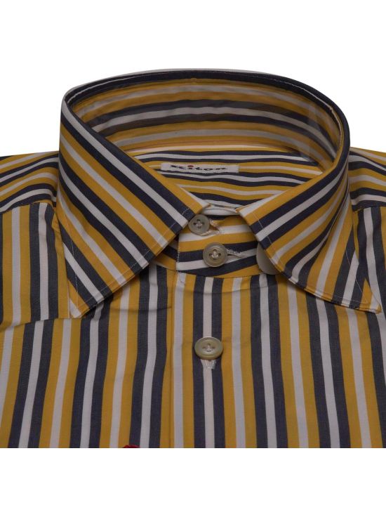 Kiton KITON Multicolor Cotton Shirt Multicolor 001