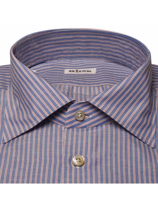 Kiton KITON Multicolor Linen Cotton Shirt Multicolor 001