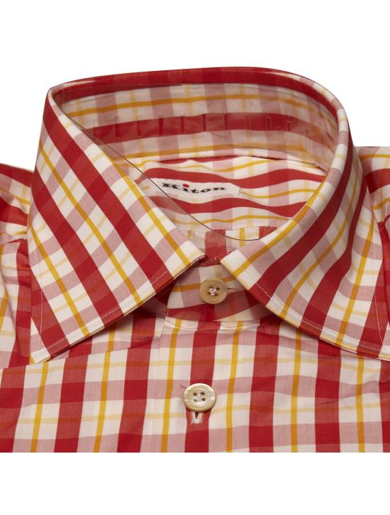 Kiton KITON Multicolor Cotton Shirt Multicolor 001