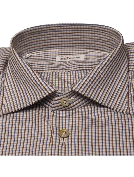 Kiton Kiton Multicolor Cotton Shirt Multicolor 000