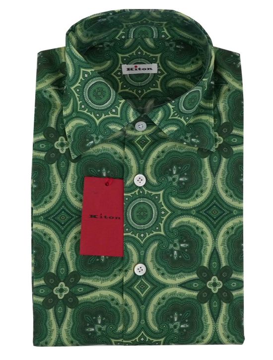 Kiton Kiton Multicolor Cotton Shirt Multicolor 000