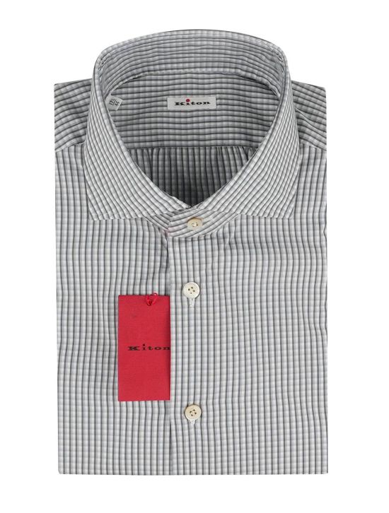 Kiton Kiton Multicolor Cotton Shirt Multicolor 000