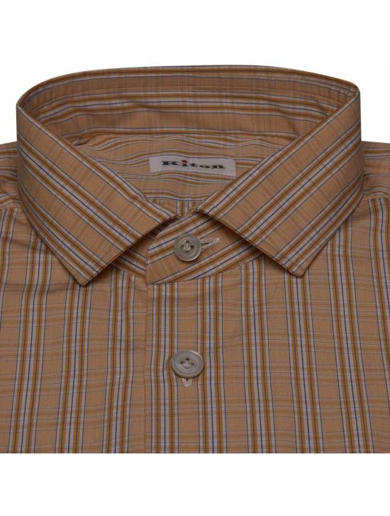 Kiton KITON Multicolor Cotton Shirt Multicolor 001