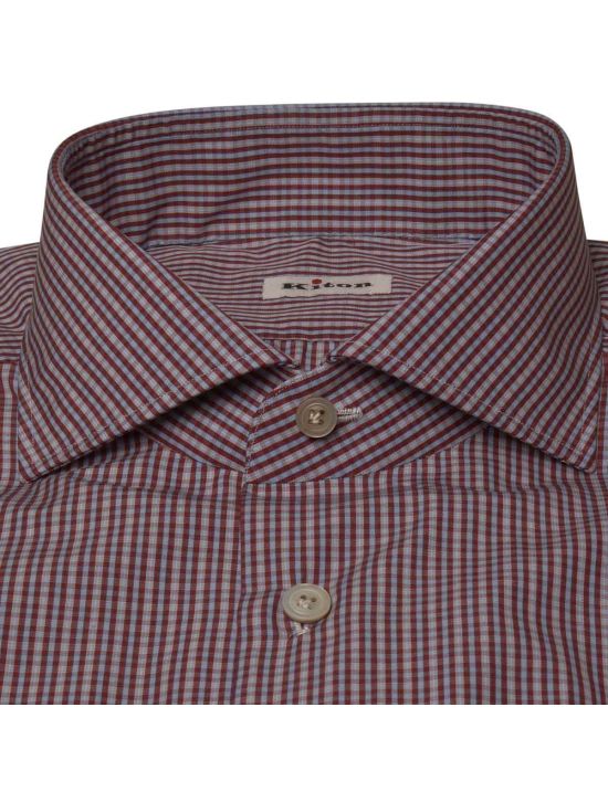 Kiton Kiton Multicolor Cotton Shirt Multicolor 001