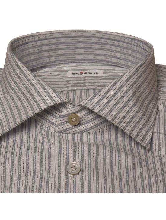 Kiton Kiton Multicolor Cotton Shirt Multicolor 001