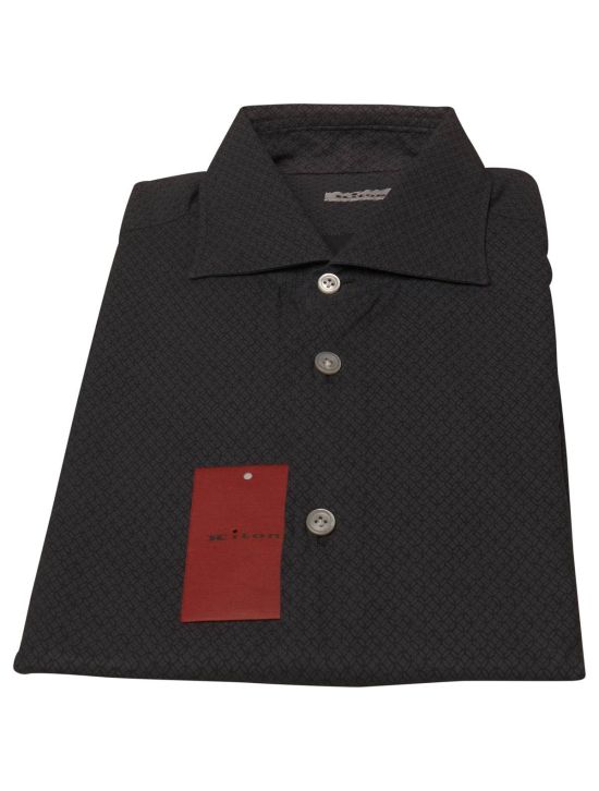 Kiton Kiton Gray Cotton Shirt Gray 000