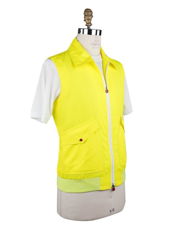 Kiton KITON Yellow Pl Gilet Yellow 001