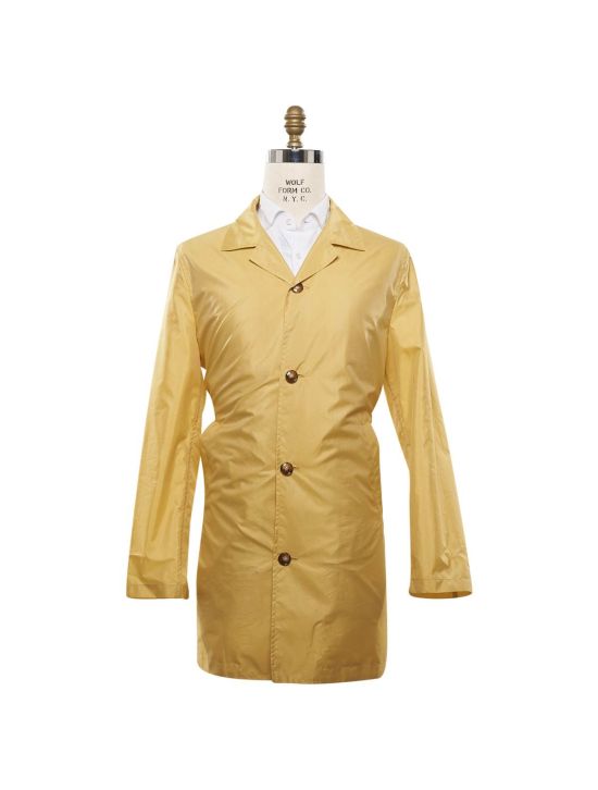 Kiton KITON Yellow Pl Silk Coat Yellow 000