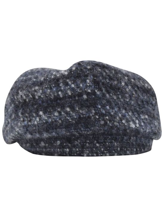 Kiton Kiton Multicolor Cashmere Wool Flat Cap Multicolor 001