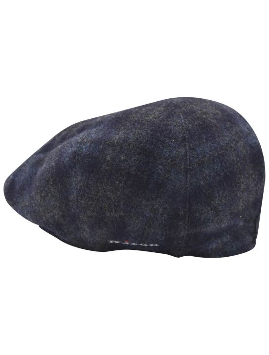 Kiton Kiton Multicolor Alpaca Wool Pl Flat Cap Multicolor 000