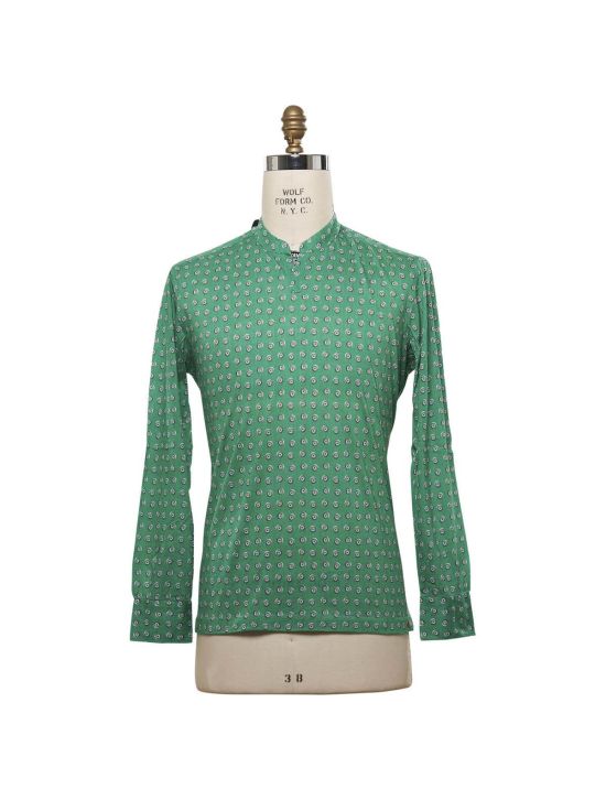 Kiton KITON Green Cotton Shirt Green 000