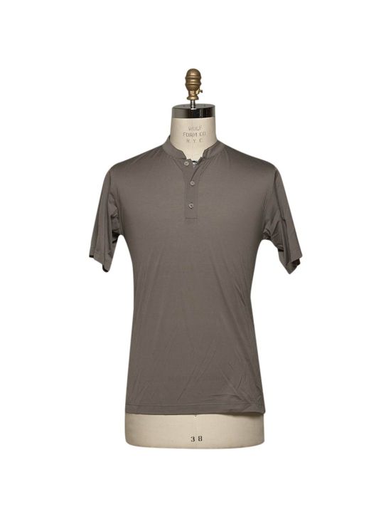 Kiton KITON Gray Cotton T-shirt Gray 000