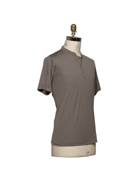 Kiton KITON Gray Cotton T-shirt Gray 001