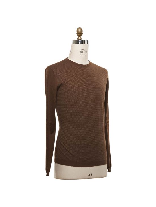 Kiton KITON Brown Vicuna Sweater Brown 001