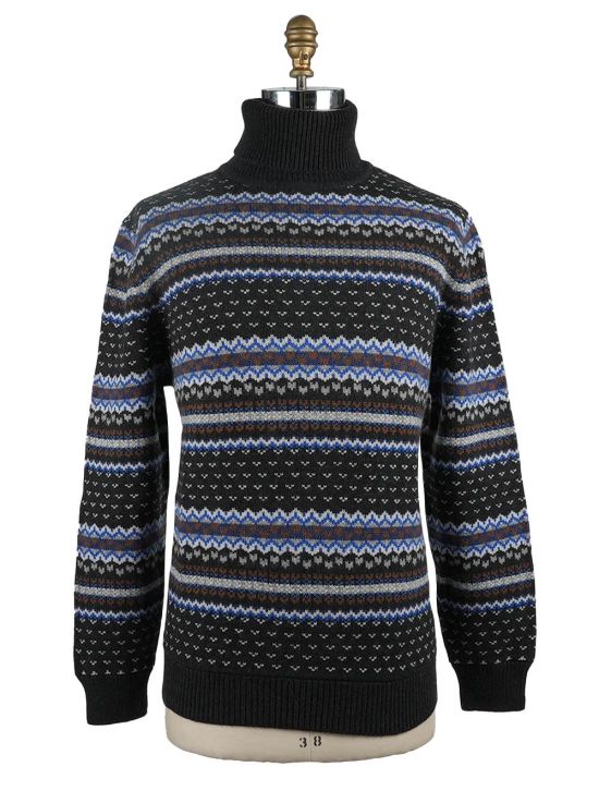 Kiton Kiton Multicolor Cashmere Sweater Turtleneck Multicolor 000