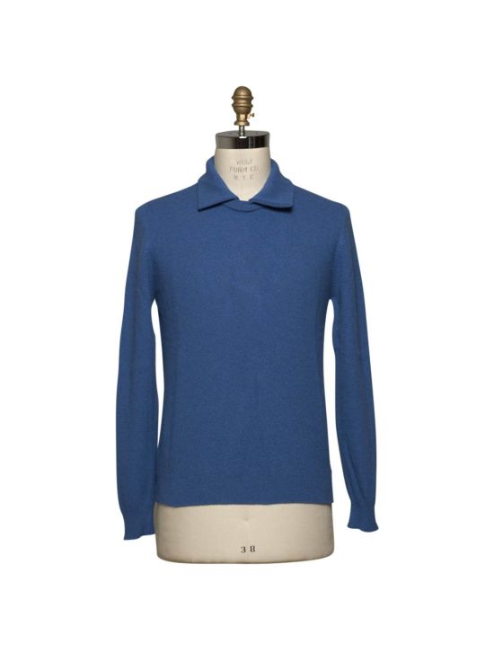 Kiton KITON Blue Cashmere Sweater Blue 000