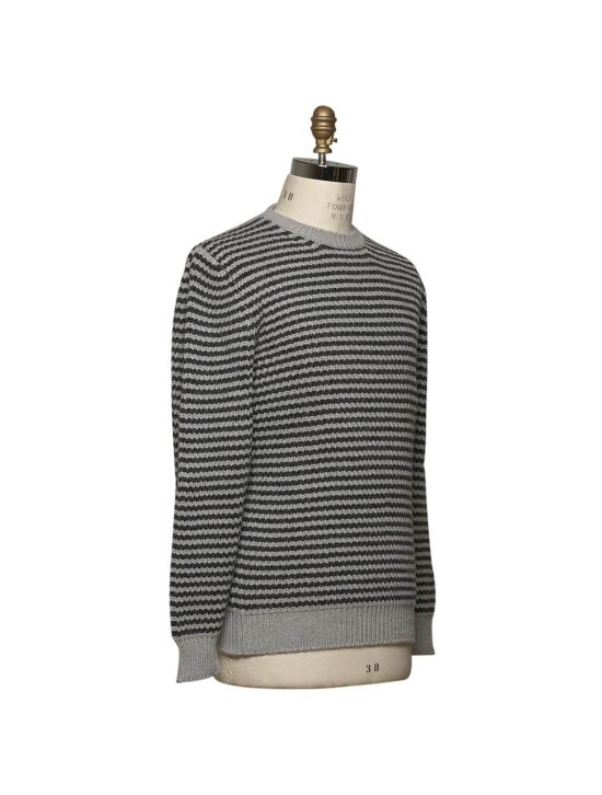 Kiton KITON Gray Cashmere Sweater Crewneck Gray 001