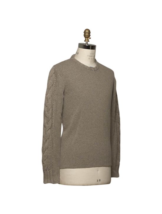 Kiton KITON Beige Cashmere Sweater Crewneck Beige 001