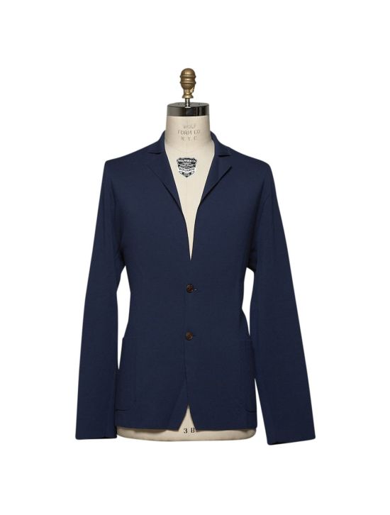 Kiton KITON Blue Wool Blazer Blue 000