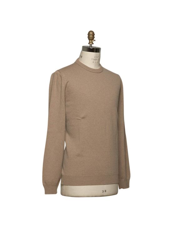 Kiton KITON Beige Cashmere Sweater Crewneck Beige 001