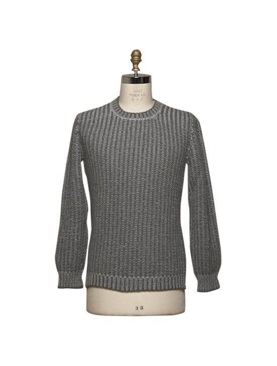 Kiton KITON Gray Cashmere Sweater Crewneck Gray 000