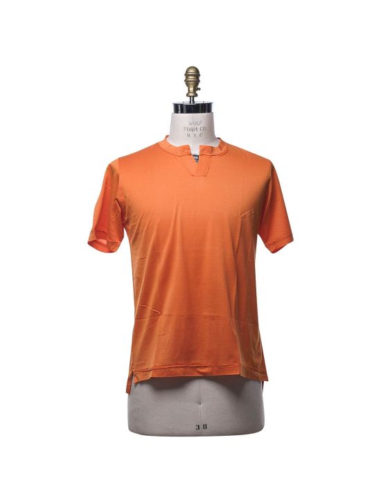 Kiton KITON Orange Cotton T-Shirt Orange 000