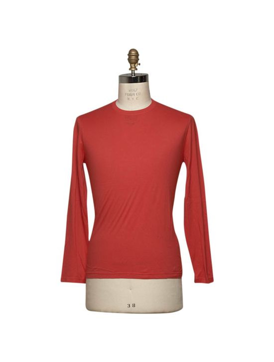 Kiton KITON Red Cotton Cashmere Sweater Red 000