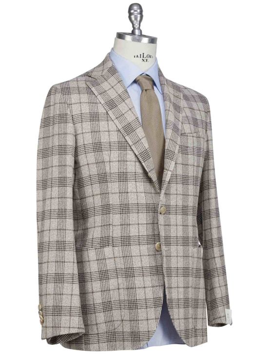 Luigi Borrelli Luigi Borrelli Multicolor Linen Silk Virgin Wool Blazer Multicolor 001