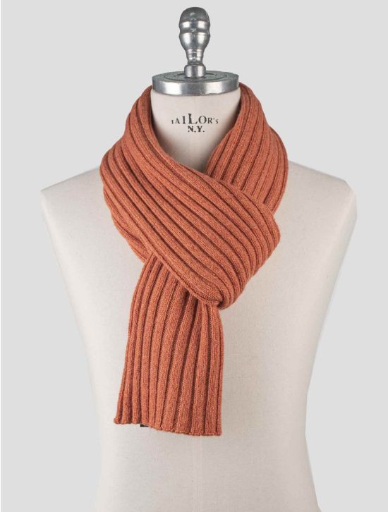 Isaia Isaia Orange Cashmere Scarf Orange 000