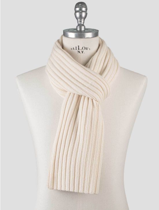 Isaia Isaia Beige Cashmere Scarf Beige 000