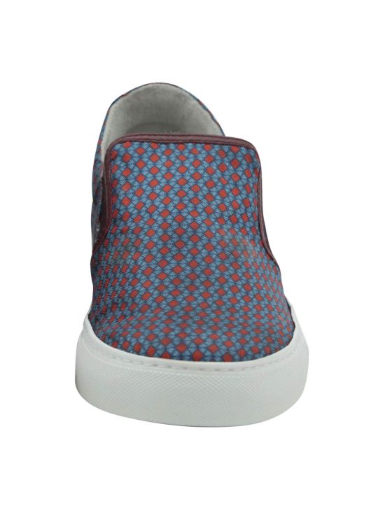 FEFÈ Glamour Pochette Fefè Multicolor Silk Sneakers Slip on Multicolor 001