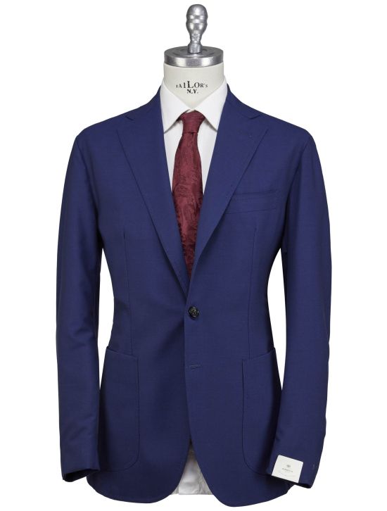 Luigi Borrelli Luigi Borrelli Blue Virgin Wool Blazer Blue 000