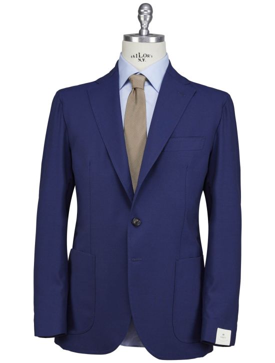 Luigi Borrelli Luigi Borrelli Blue Virgin Wool Blazer Blue 000